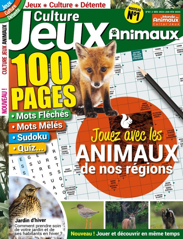 Culture Jeux Animaux n°01