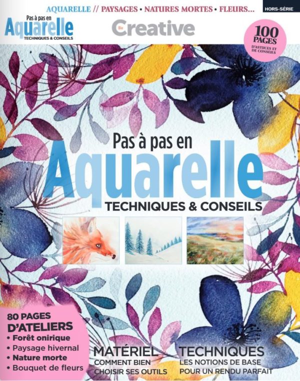 Pas à pas en Aquarelle