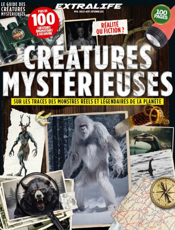 couv guide des créatures mystérieuses