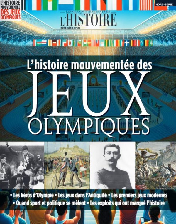couv histoire mouvementée des jeux olympiques