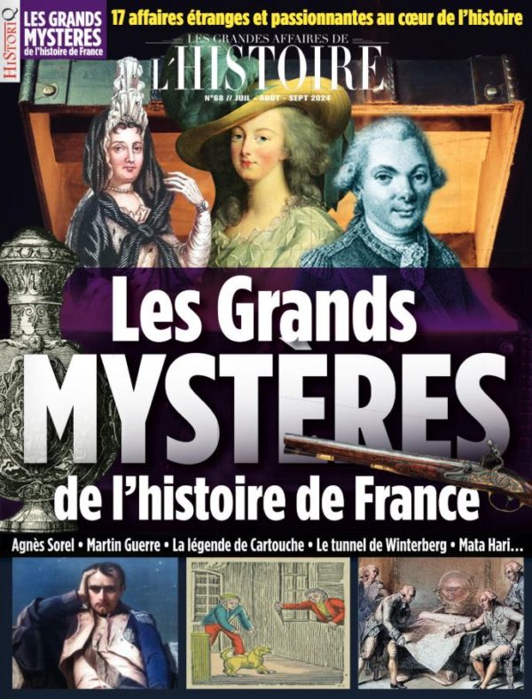 couv les grands mystères de l'histoire de france