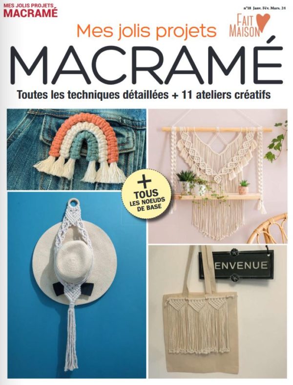 couv mes jolis projets macramé