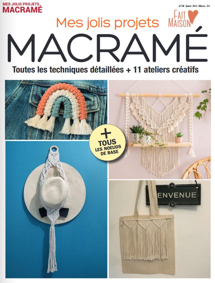 couv mes jolis projets macramé
