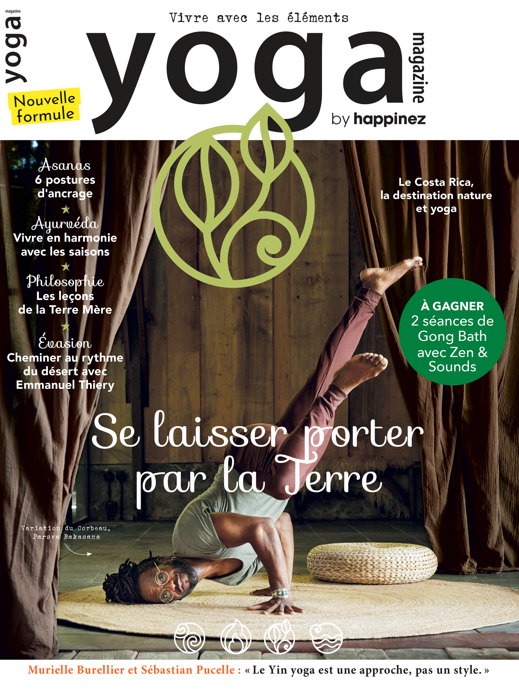 Couverture yoga magazine n°53