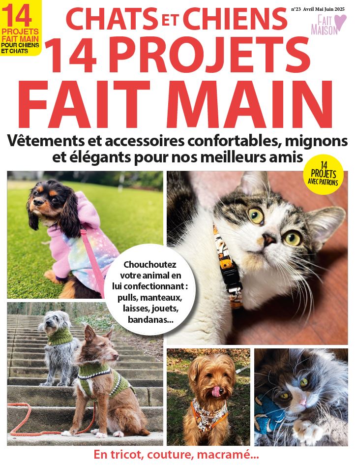 14 projets fait main pour chats et chiens