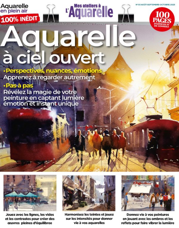 Aquarelle à ciel ouvert