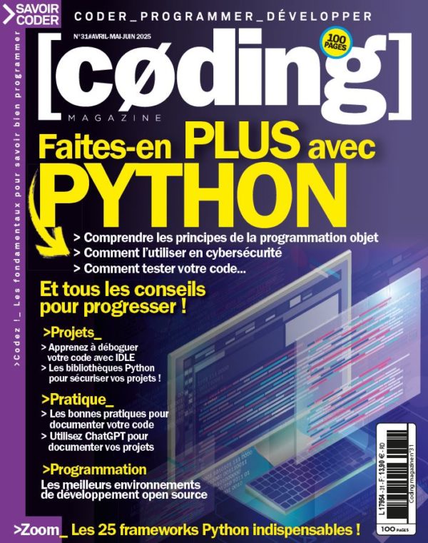Coding magazine n°31 - Version numérique - MonMag