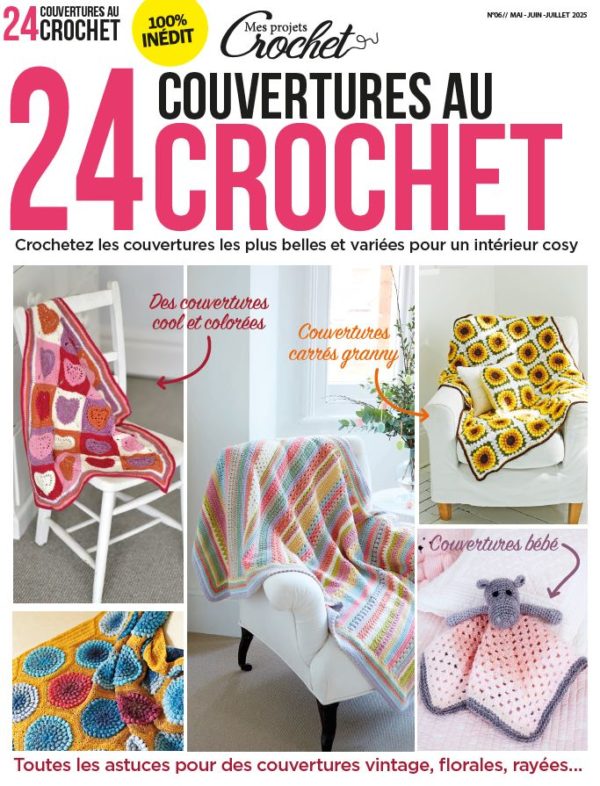 Ideal Crochet Créatif n° 1 | Les éditions de la rose