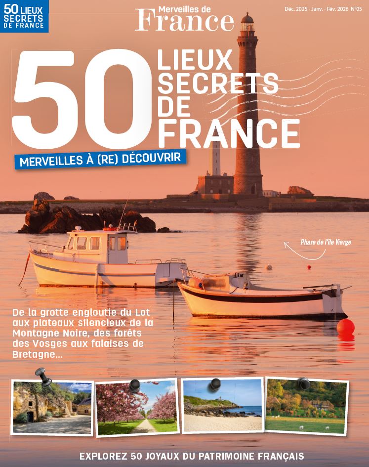 50 lieux secrets de France