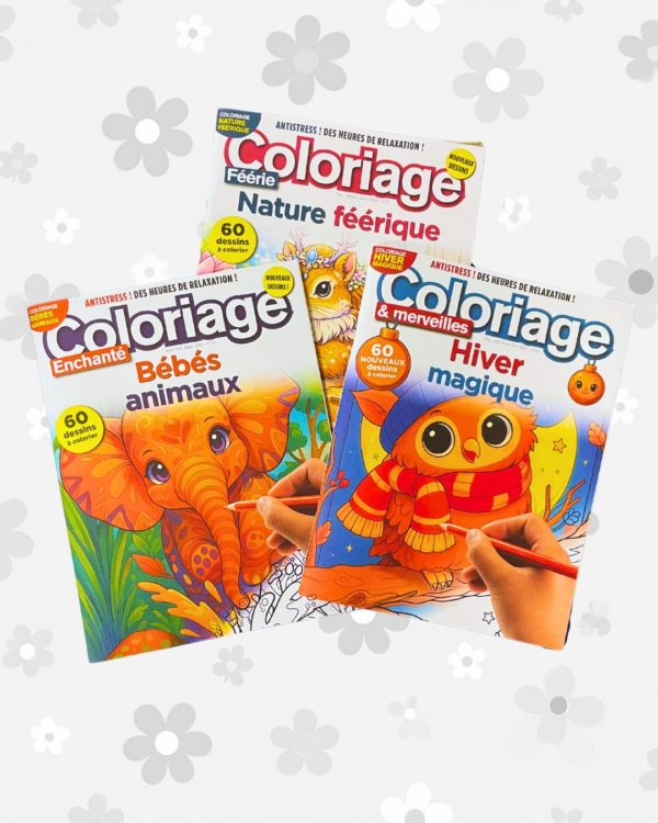 Pack coloriages – Univers féeriques & enchantés