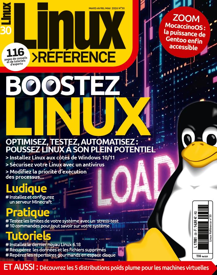 Linux Référence n°30 - Version numérique - MonMag