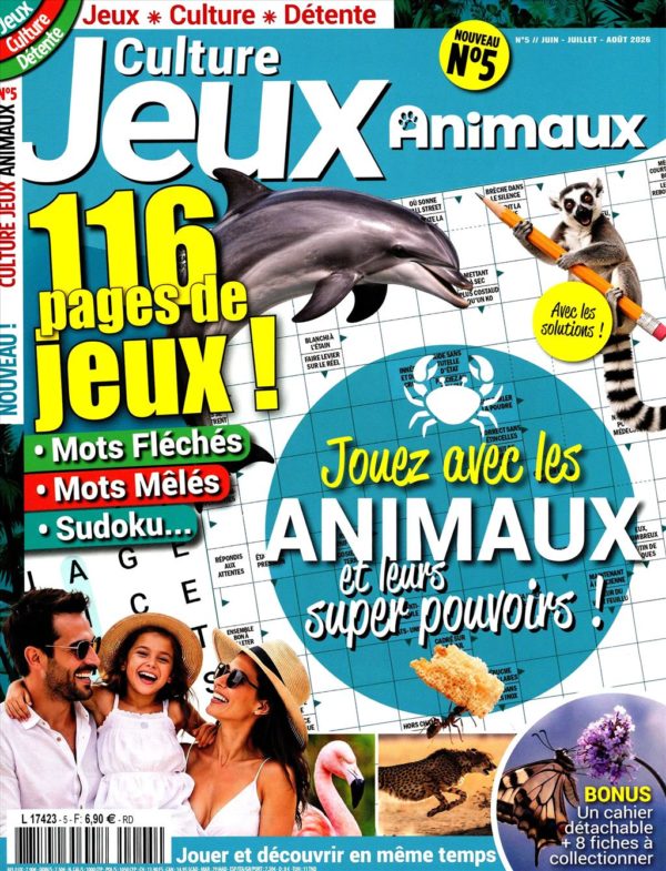 Culture Jeux Animaux n°05