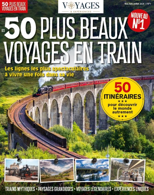 Les 50 plus beaux voyages en train