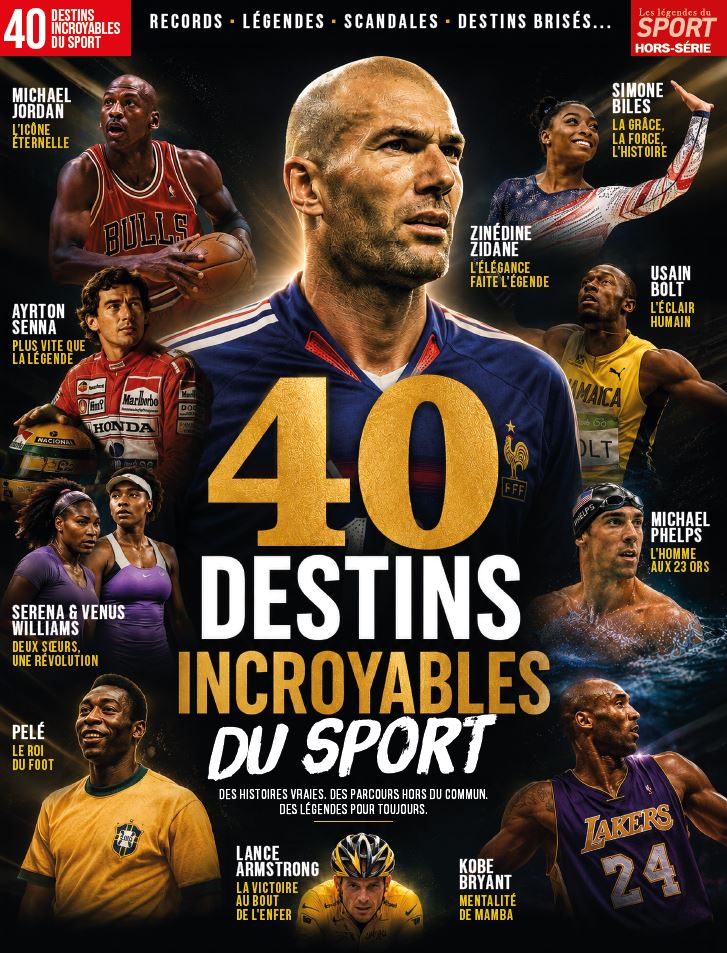 40 destins incroyables du sport